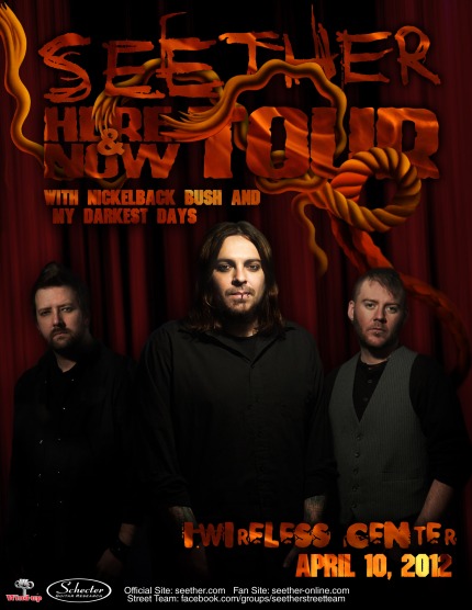 Seether "Here And Now" Tour